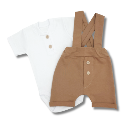elegancki komplet niemowlecy dla chlopca lato